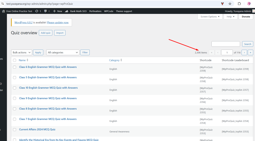 Wp Pro Quiz Before Migration